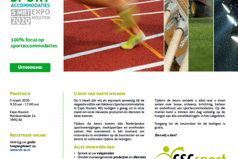 vakbeurs sportaccommodaties expo houten